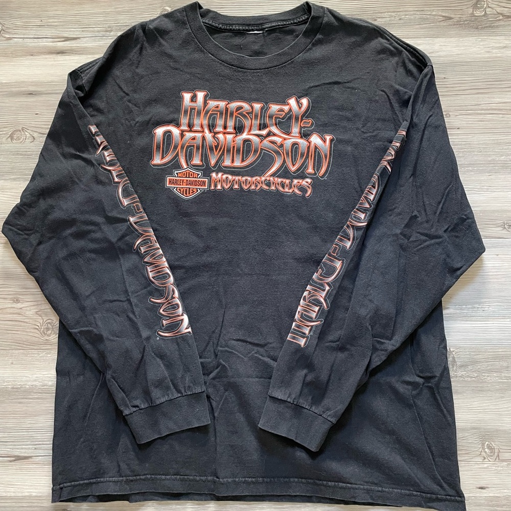 Vintage Harley Davidson long sleeve tee